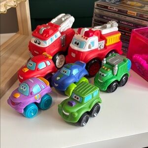 7 piece Tonka Soft Toy Car Set for Kids 2006 - 2011